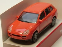 Herpa Porsche Cayenne S, Rot - 023146 - 1:87