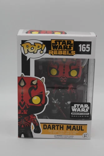 Funko Pop Star Wars: Rebels - Darth Maul #165 (Smugglers Bounty Excl) Protector