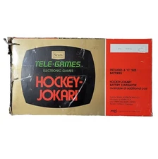 VINTAGE 1970s SEARS TELE-GAMES Electronic Games HOCKEY - JOKARI - In Box Tennis 