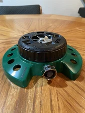 DRAMM Green 15024 Nine Different Water Pattern Durable Metal Base Sprinkler NEW