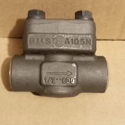 DSI 1/2'' PISTON CHECK VALVE CLASS 800 - API 602 - A105N  BODY - F6HF SEAT