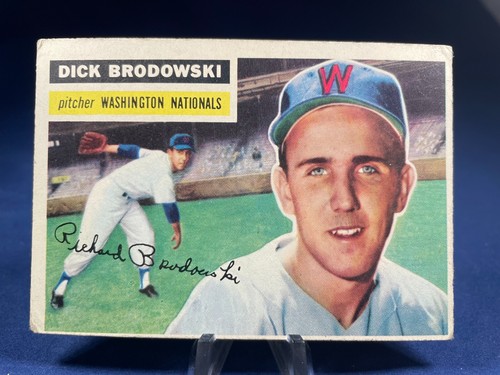 1956 Dick Brodowski [White Back] #157