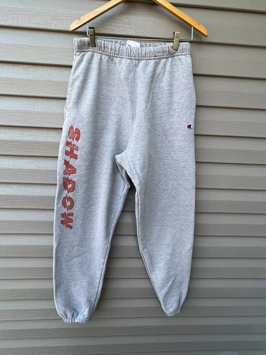 Shadow Hill x Champion Men s Reverse Weave Graphic Sweatpants Grey