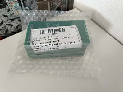 PCB Panel Platinen HASL 1.6mm green 25 Stück