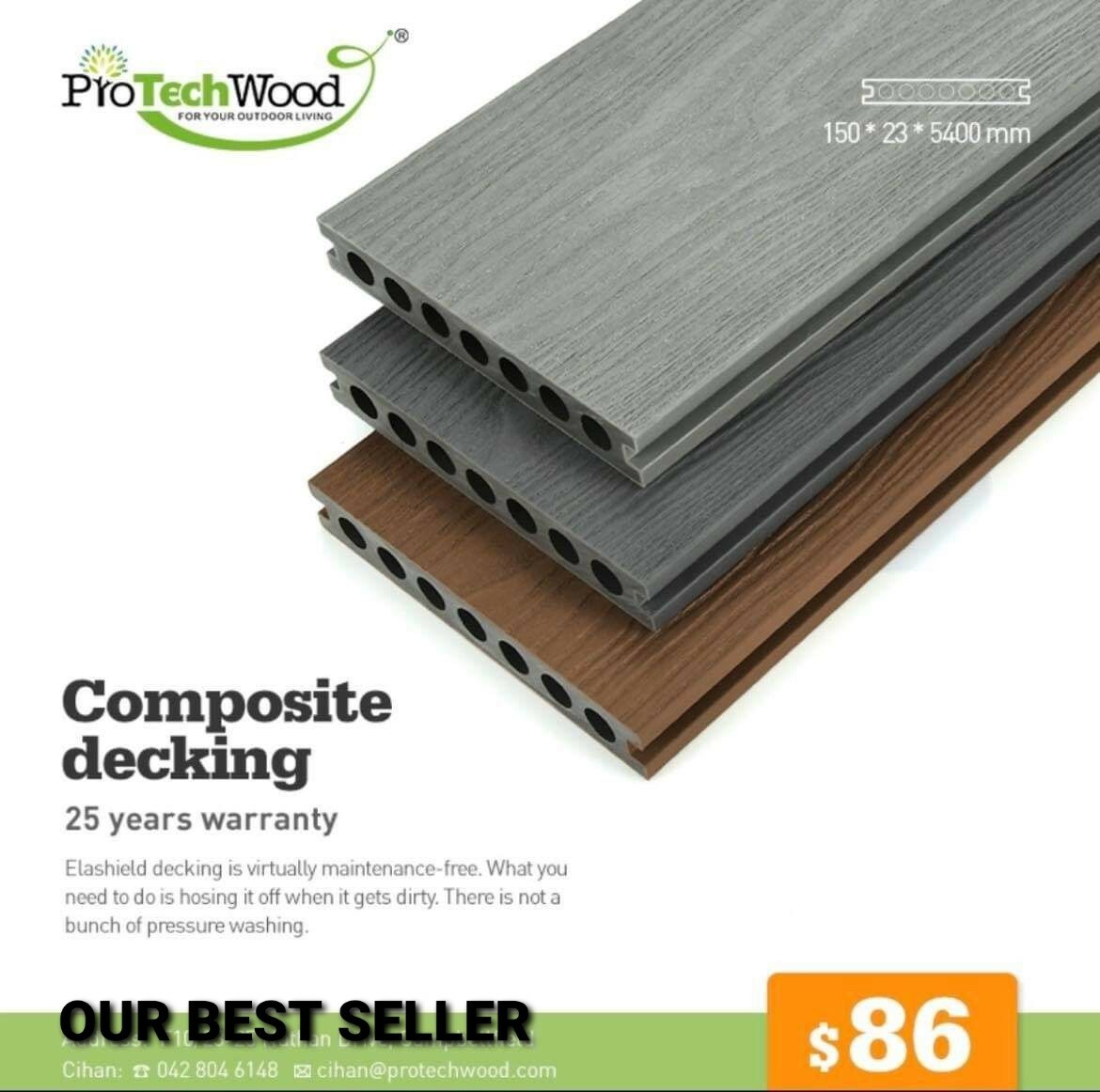 Composite Decking BOARDS eBay