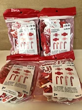 480 CHRISTMAS FOAM STICKERS Candy Canes Peppermints 4 NEW PACKAGES Creatology
