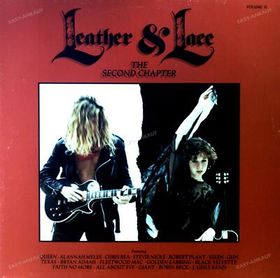Various - Leather & Lace · The Second Chapter LP 1990 (VG+/VG+) '