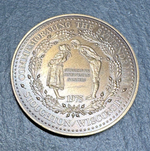 1975 SYTTENDE MAI STOUGHTON WI NORWEGIAN CONSTITUTION COMMEMORATIVE COIN H262