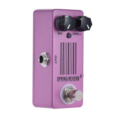 Mosky Mini Single Guitar Effect Pedal SPRING REVERB MP-51 True Bypass DC 9V US