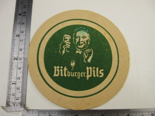 Vintage Bitburger Pils Coaster Beer Mat #2 BIS | eBay