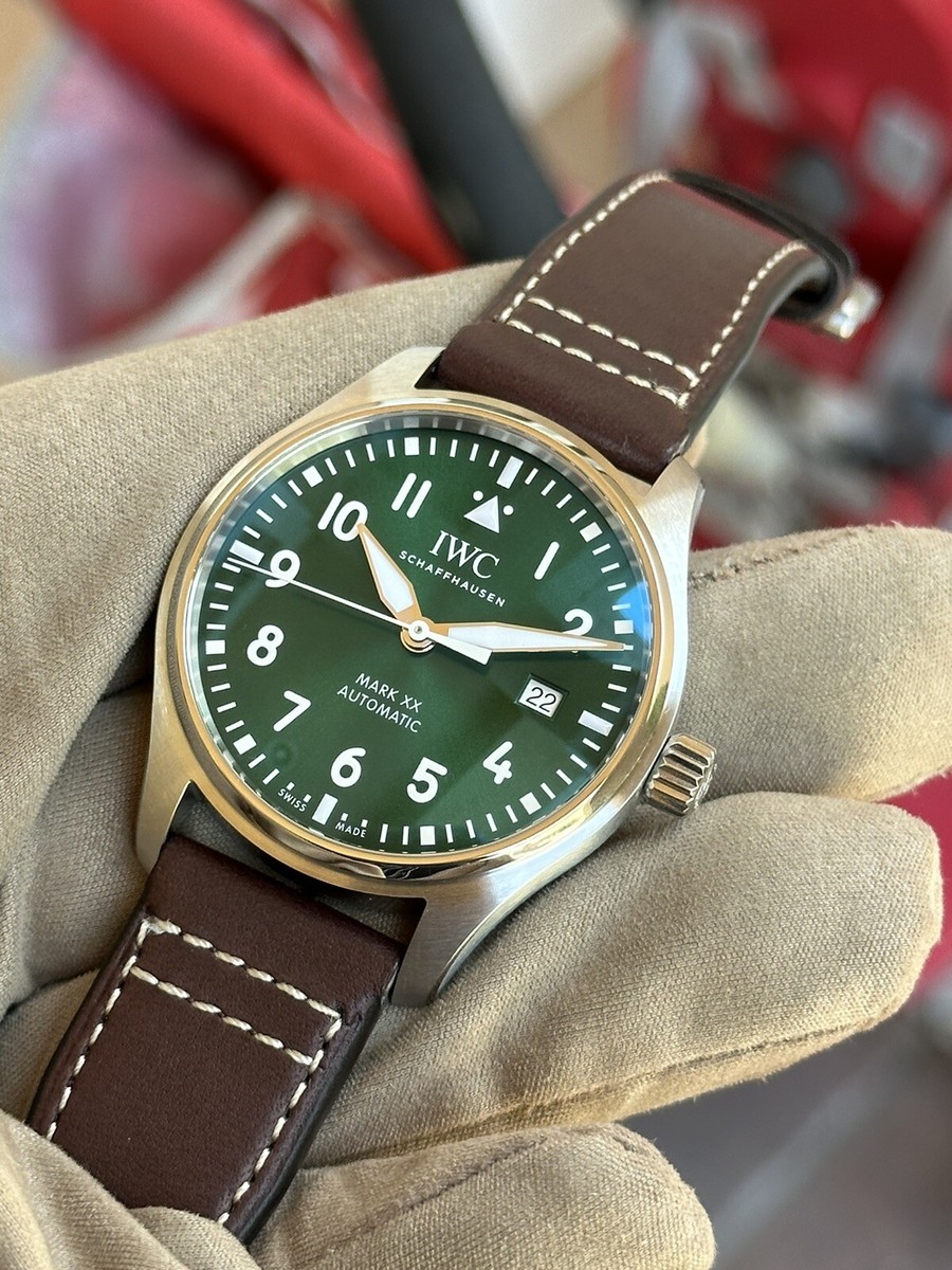 IWC IW328205 Mark XX Green, steel 40mm BNIB | eBay IWC IW328205 Mark XX Green, steel 40mm BNIB | eBay