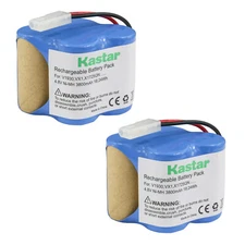 Kastar 4.8V 3800mAh Ni-MH Battery for Euro-Pro Shark Sweeper V1700Z Vacuum
