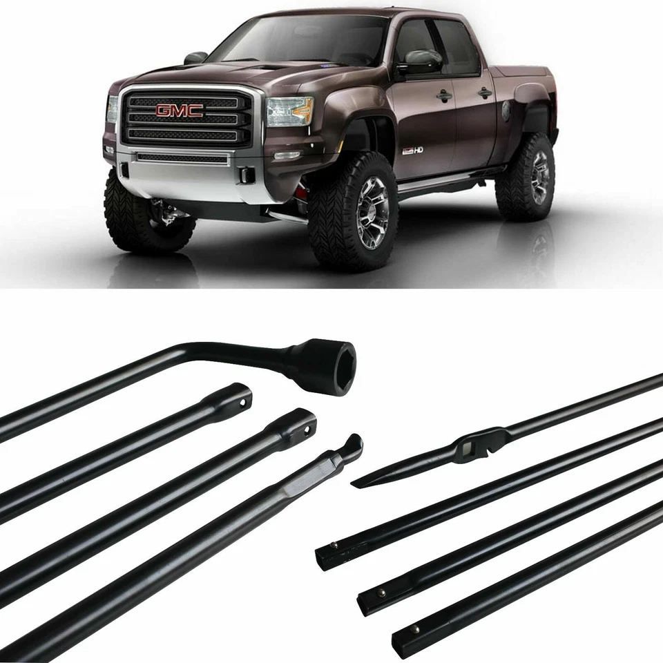 Spare Tire Lug Wrench Tools Kit Bag For 2001-2014 Chevrolet Silverado 2500 HD  - Image 2 of 4
