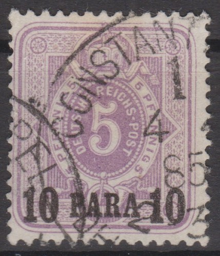 === Dt. Foreign Post Office Turkey Mi. 1st Stamp Kat. ===