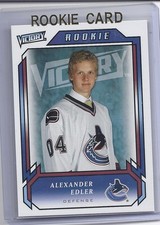 06-07 2006-07 UPPER DECK VICTORY ALEXANDER EDLER UPDATE ROOKIE RC 325 CANUCKS