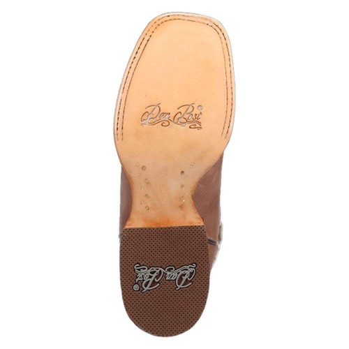 Bota Western DP5169 Dan Post Para Mujer Punta Cuadrada Encaje - Tostada NUEVA - Imagen 5 de 10