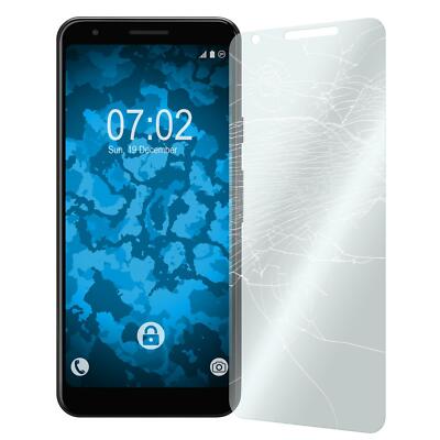 2 x Glas-Folie klar  für Google Pixel 3a Schutzglas Pixel 3a