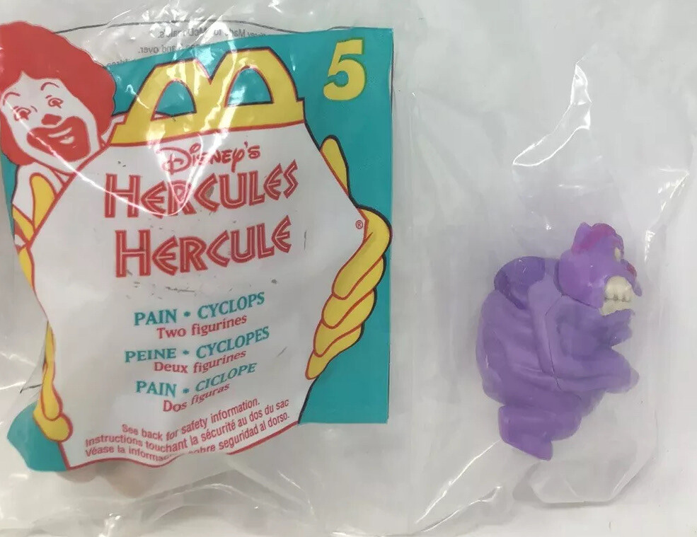 McDonald's Happy Meal Toys VTG 1996 NIP #3 Hercules/Hyrda