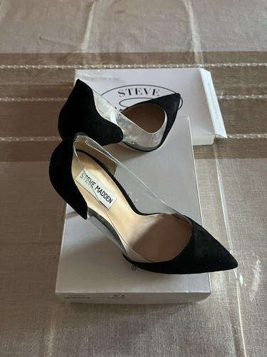 Steve Madden Daring 7,5 Damen aus schwarzem Wildleder - Bild 6 von 8