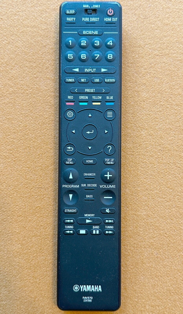 Genuine Yamaha RAV570 ZZ47560 Remote Control Works | eBay