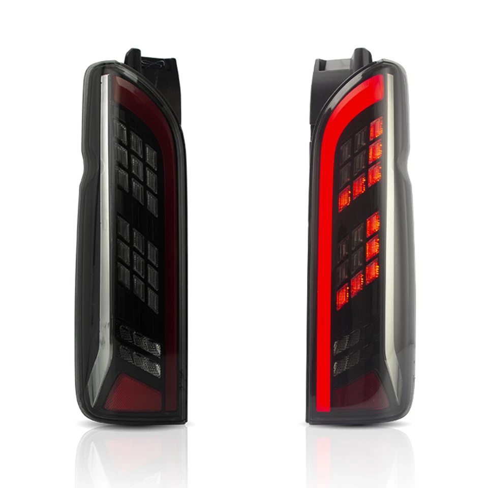 Luces traseras LED de señal secuencial para Toyota Hiace Plug&Play 05-2018 Foto 4 de 4