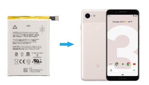 OEM Replacement Battery for Google Pixel 3 XL G013C-B 3430mAh 3.85V - 第 2/11 張圖片