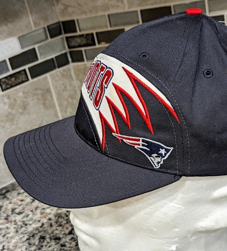 New England Patriots Snapback Deadstock Vintage 90s Hat Twins Enterprise NWT - Picture 8 of 13