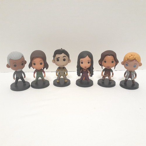 Firefly Q Bits LOT of 6 mini PVC Figures Mal Inara Wash Kaylee Zoe Loot Crate
