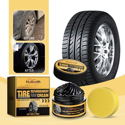 Tire Shine Coating Tyre Gloss Hydrophobic Sealant Wax Long Lasting New