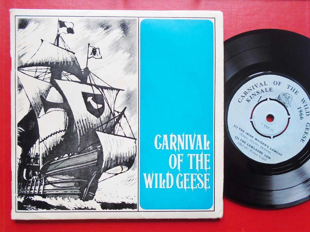 Various Carnival Of The Wild Geese EP Kinsale 7TEP15 EX/VG 1960s picture sleeve