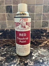 Vintage Troy Bilt Red Touch-Up Paint Can
