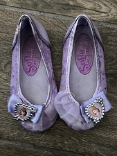 Zapatos de Vestir Princesa Sofía Disney Store, Púrpura Talla 7/8 Niño Pequeño