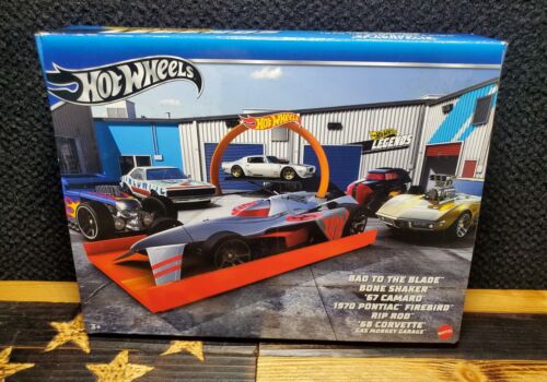 ¡NUEVO! Hot Wheels LEGENDS 6 pk - Bad to the Blade, Bone Shaker - GAS MONKEY GARAGE - Imagen 3 de 7