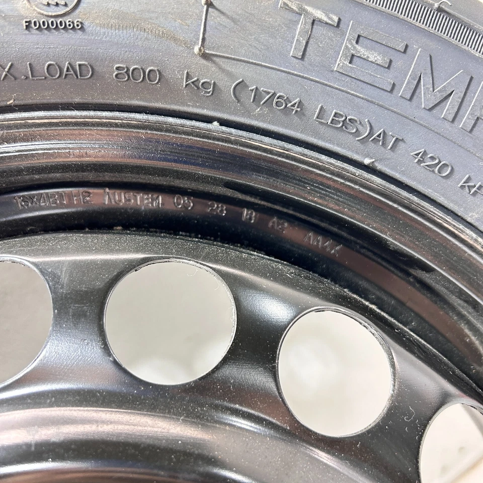 Rueda de neumático de repuesto de emergencia R135/70 R16 MAXXIS GMC Terrain 2018-2023 OEM Foto 4 de 4