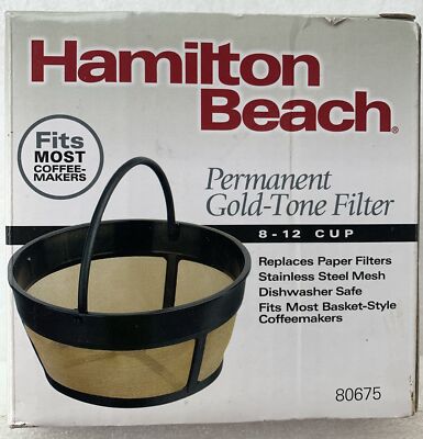 Hamilton Beach 80675R Permanent Coffee Filter