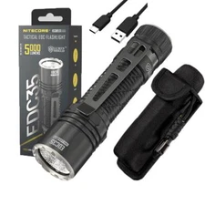 Nitecore EDC35 Rechargeable NiteLab UHi 40 Max LED Flashlight - 5000 Lumen