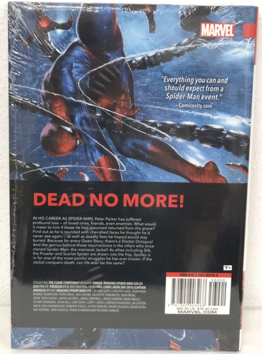 Amazing Spider-Man Clone Conspiracy Dan Slott Marvel HC Hardcover