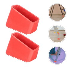 2pcs Rubber Ladder Feet Covers Replacement Foot Pads Protectors Accessories