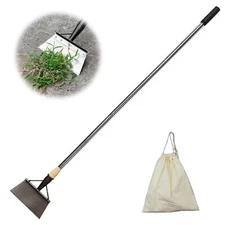 Multifunctional Cleaning Tool Long Handle Steel Flat Shovel Garden Tool Scraper