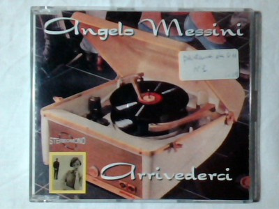 ANGELO MESSINI Arrivederci cd singolo UMBERTO BINDI 