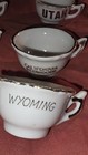  lot 10 Mini Tea Cups Travel Souvenir Mugs Porcelain Mugs Collector's states etc — photo 5