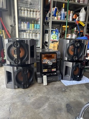 SONY MUTEKI LBT-ZX9 720W HI-FI STEREO SYSTEM | 4 X-ROUND SPEAKERS