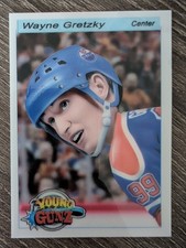 Funny Pops 90-91 Young Guns Tribute Wayne Gretzky Hockey Card 70/99