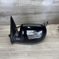 2003 - 2006 Cadillac Escalade Left Driver Door Mirror Power Fold Black Oem