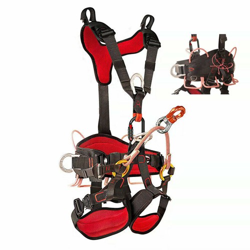 Full Body Harness Tree Climbing Arborist Rescue Falling Protection Equipment New - Picture 16 of 16