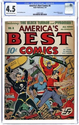 America's Best Comics #8 CGC 4.5 1944 0248112002