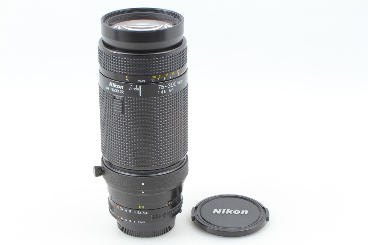 ニコン　Nikon AF ZOOM Ai−S 75−300mm AF Zoom-NIKKOR 75-300mm F4.5～5.6S | Camera Museum by awane