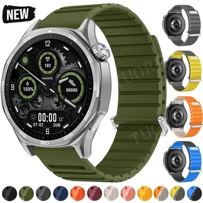 For Huawei Watch GT 6 5 4 3 2 2e Ultimate 2 GT 2 3 Magnetic Silicone Straps Band