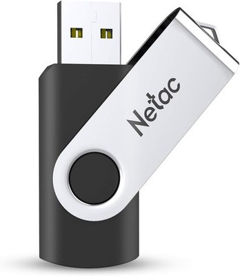 Netac 64 GB USB 3.2-Flash-Laufwerk, High Speed Swivel Design Speicherstick, bis zu 90/3