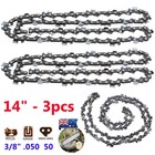 3pcs 14" Chain For Stihl 009 010 011 MS180 MS170 MS230 MS250 Chainsaw 14Inch Bar